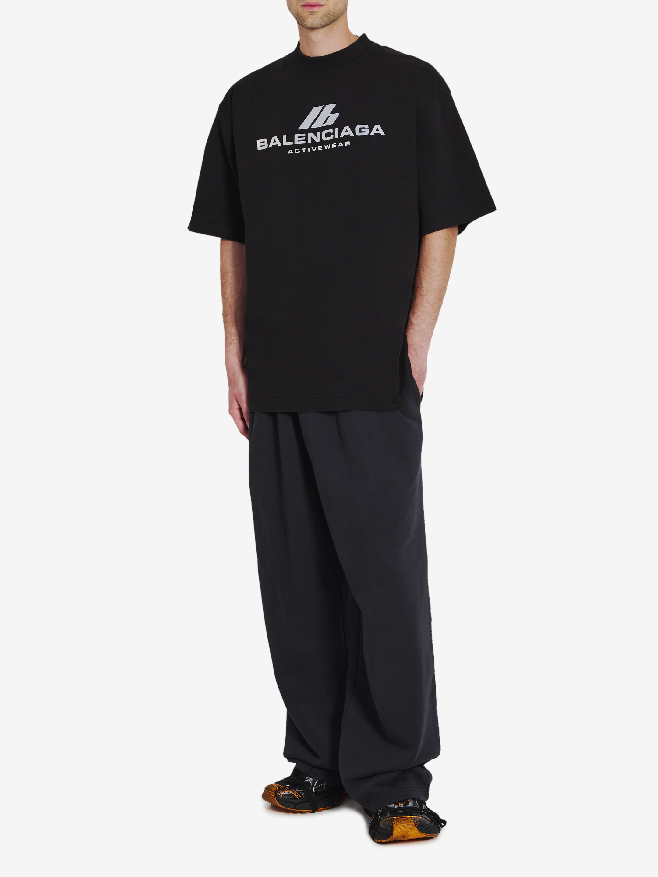 BALENCIAGA - Track pants in jersey | Leam Roma - Luxury Shopping Online