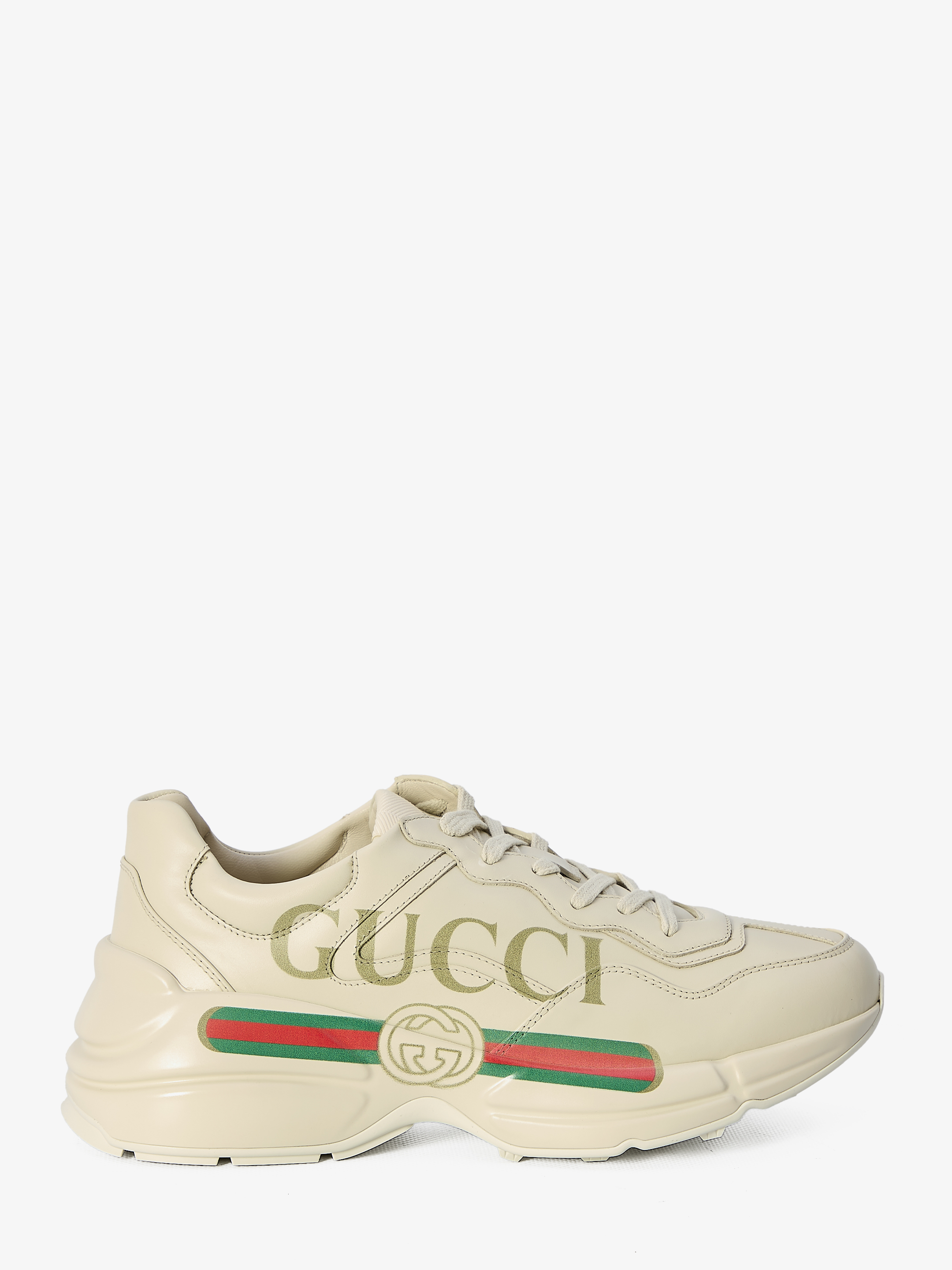 Gucci fashion cream sneakers