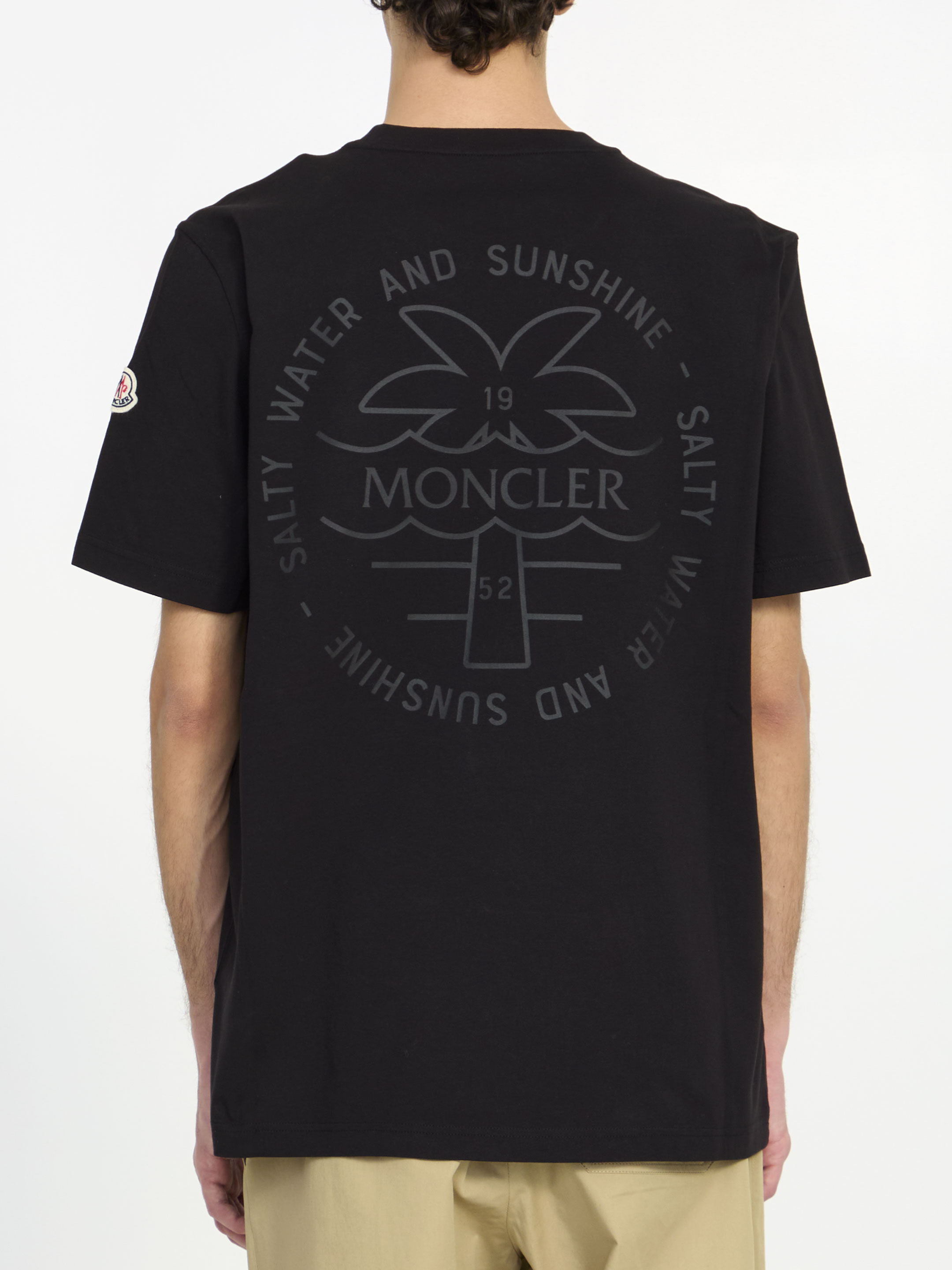 MONCLER - Cotton t-shirt | Leam Roma - Luxury Shopping Online