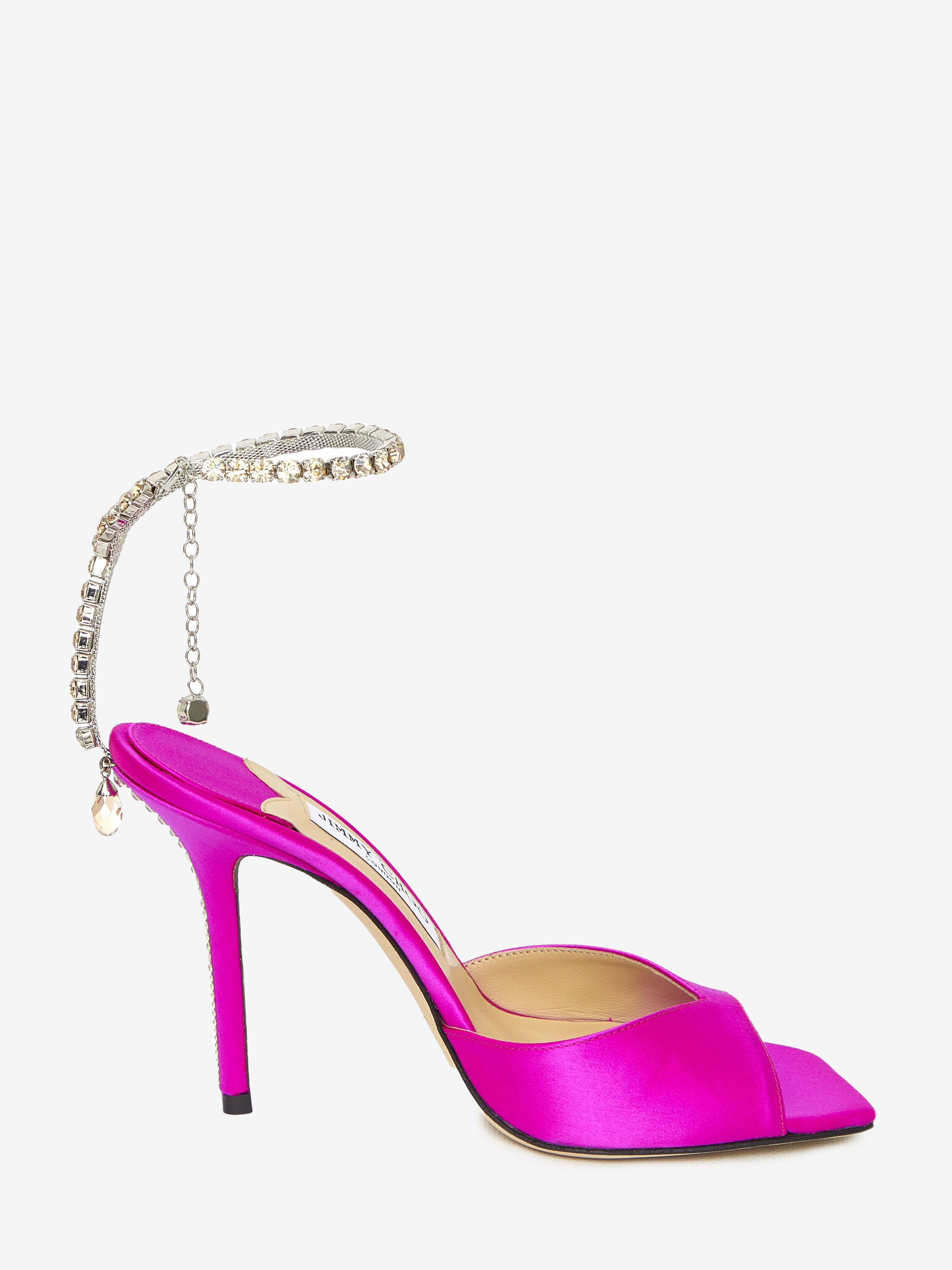 JIMMY CHOO - Saeda 100 sandals | Leam Roma - Luxury Shopping Online